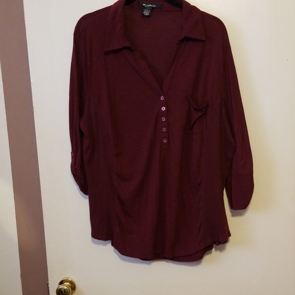 3xl .. 3/4 sleeve top